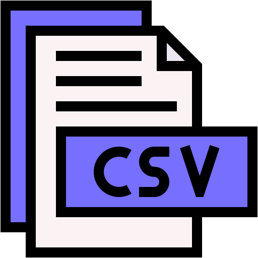 csv Generic color lineal-color ikona