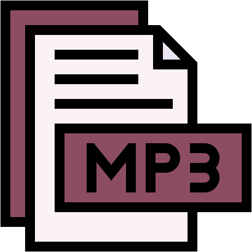 mp3 Generic color lineal-color icon