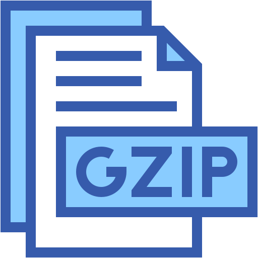 gzip Generic color lineal-color icona