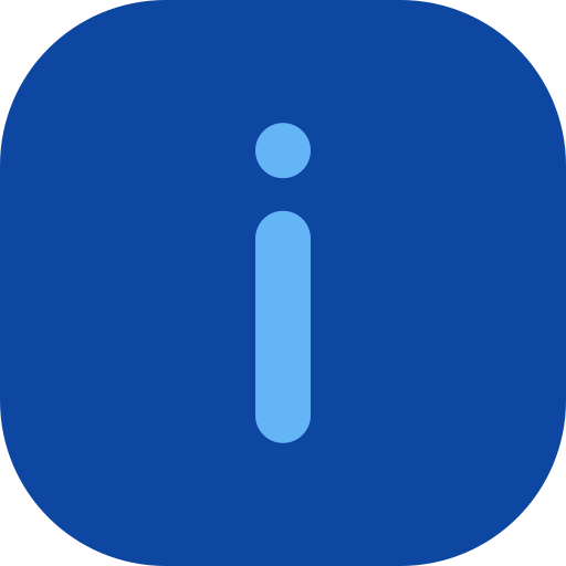 情報ボタン Generic color fill icon