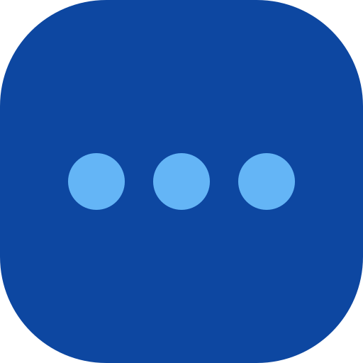 Three dots Generic color fill icon