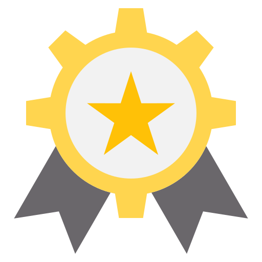 Award Generic color fill icon