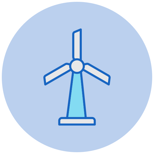 windkraftanlage Generic color lineal-color icon