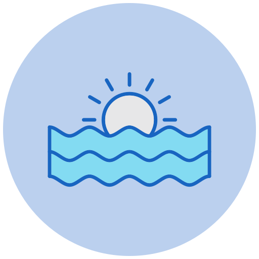 Sea Generic color lineal-color icon