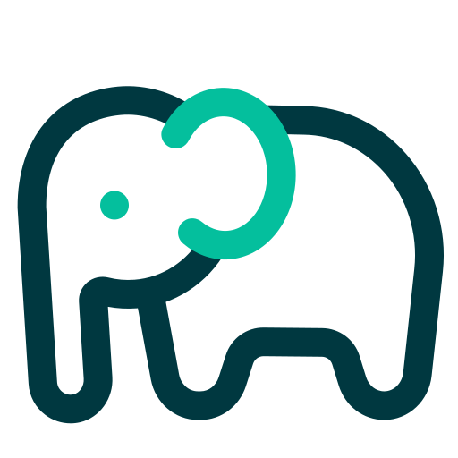 Слон Generic color outline иконка