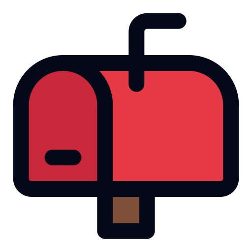 buzón de correo Generic color lineal-color icono
