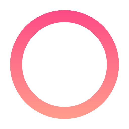 Circle Generic gradient outline icon
