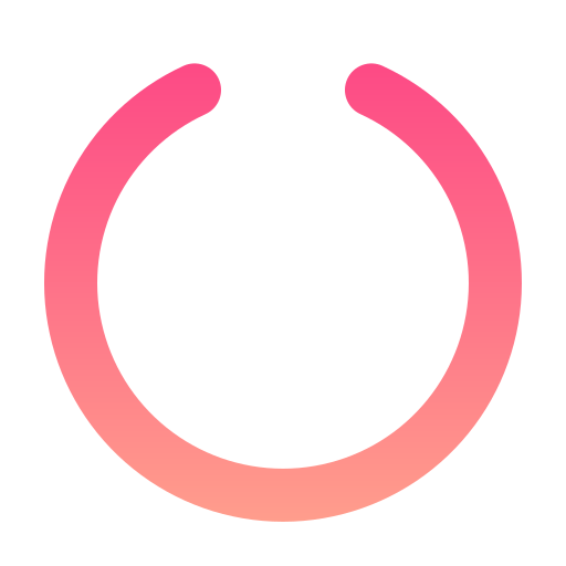 Circle Generic gradient outline icon