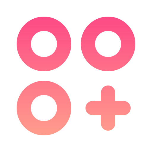 丸 Generic gradient outline icon