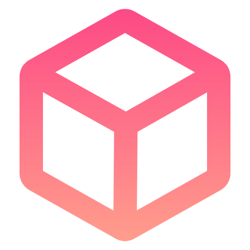 Cube Generic gradient outline icon