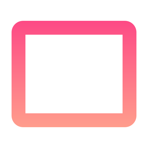 四角 Generic gradient outline icon