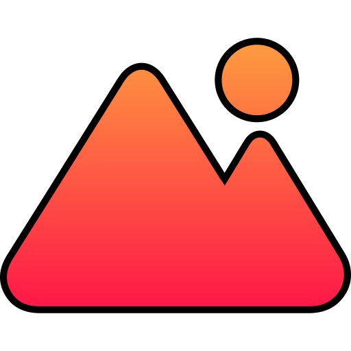montaña Generic gradient lineal-color icono