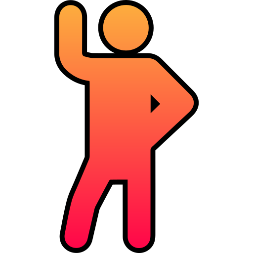 dance Generic gradient lineal-color icon