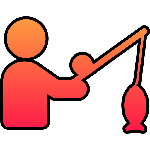pescador Generic gradient lineal-color icono