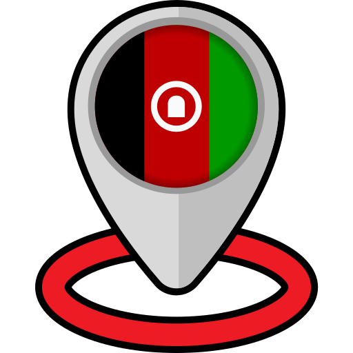 아프가니스탄 Generic color lineal-color icon