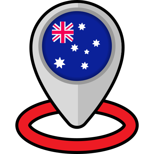 australia Generic color lineal-color icono