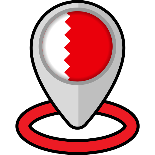 bahréin Generic color lineal-color icono