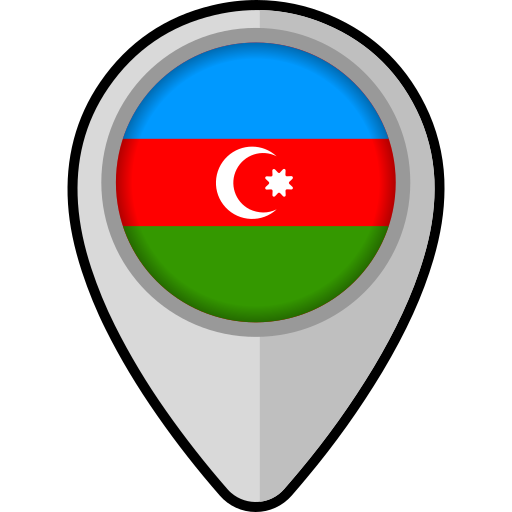 アゼルバイジャン Generic color lineal-color icon