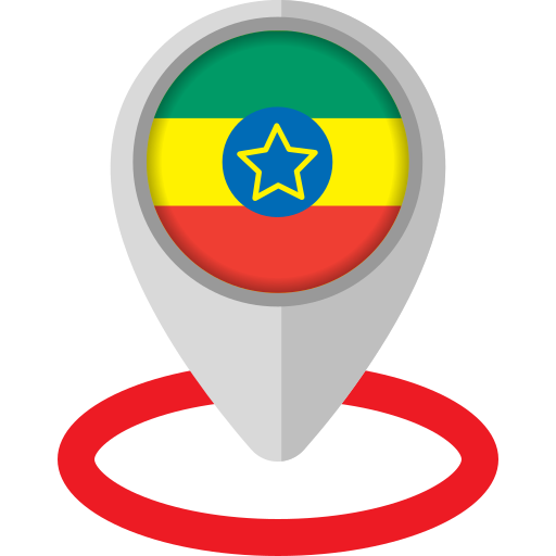 エチオピア Generic color fill icon