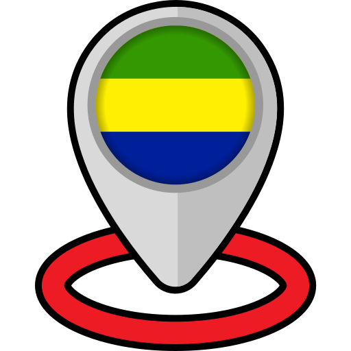 Gabon Generic color lineal-color icon
