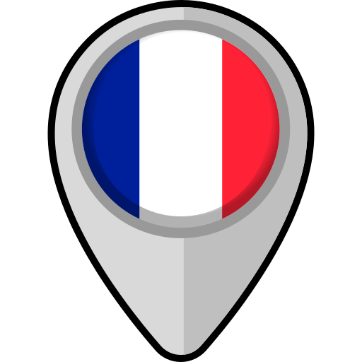 frankreich Generic color lineal-color icon