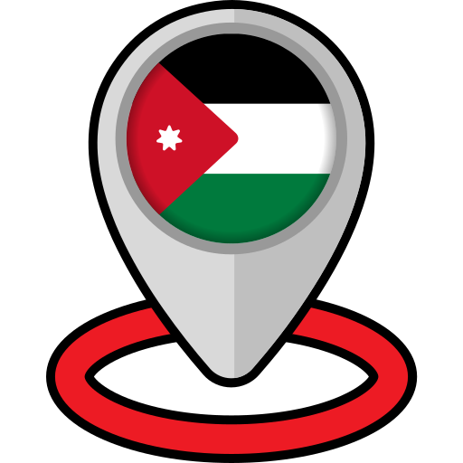 jordanië Generic color lineal-color icoon