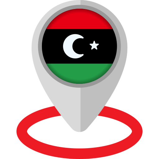 リビア Generic color fill icon