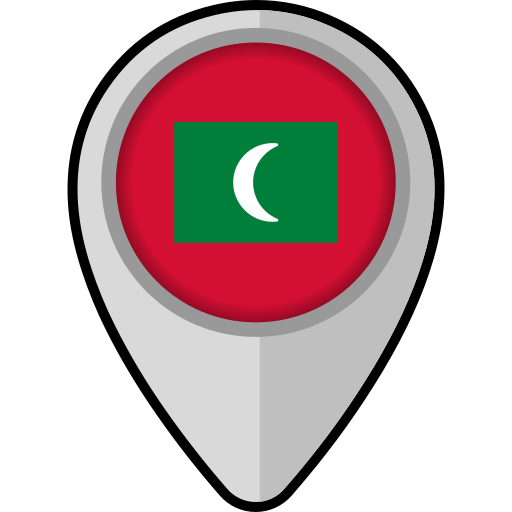 maldives Generic color lineal-color Icône