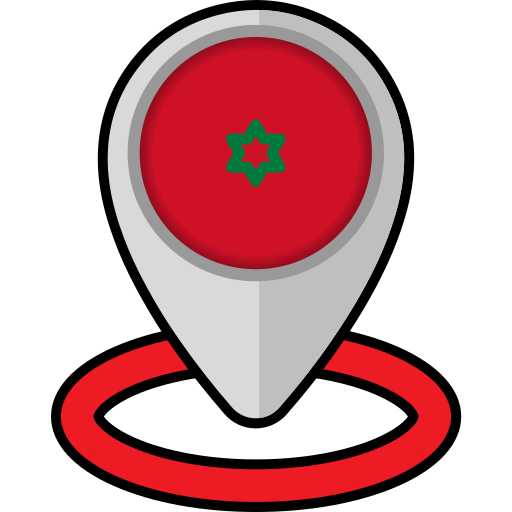 Morocco Generic color lineal-color icon