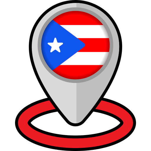 Puerto Rico Generic color lineal-color icon