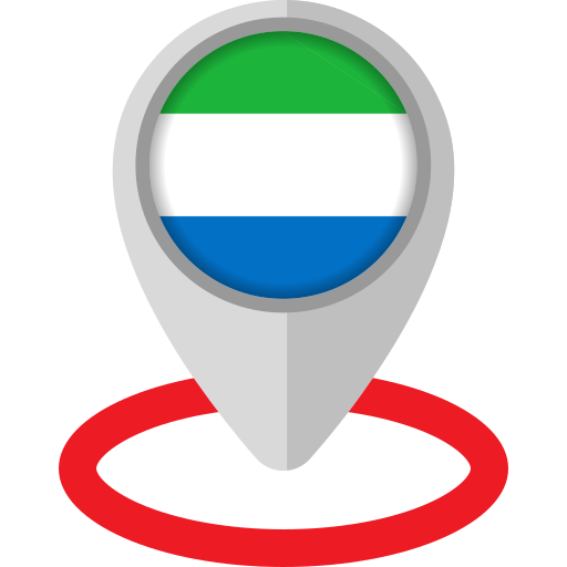 Sierra Leone Generic color fill icon