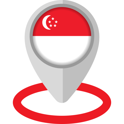 シンガポール Generic color fill icon