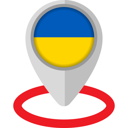 Ukraine Generic color fill icon