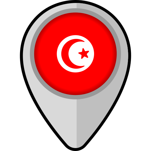 Tunisia Generic color lineal-color icon