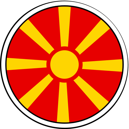 북 마케도니아 Generic color lineal-color icon