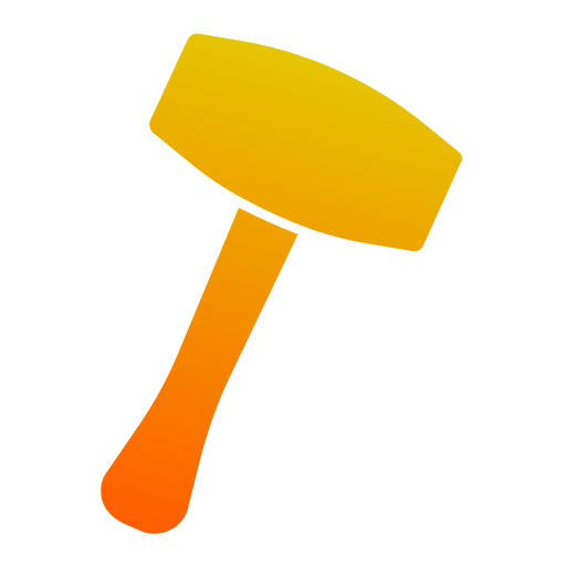 hammer Generic gradient fill icon