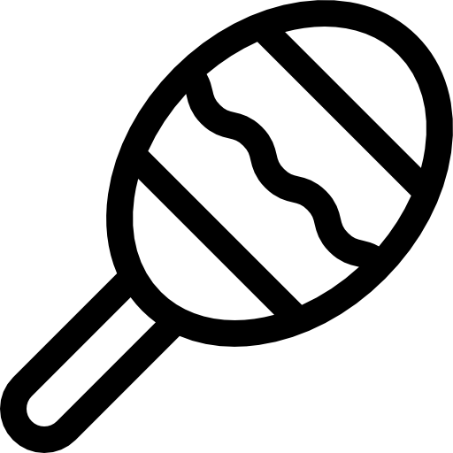 maraca Basic Straight Lineal icono