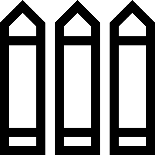pastelli Basic Straight Lineal icona