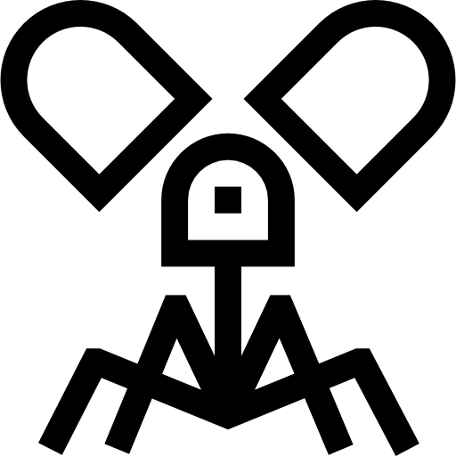 wirus Basic Straight Lineal ikona