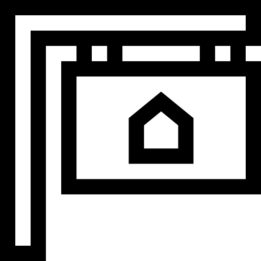 プラカード Basic Straight Lineal icon