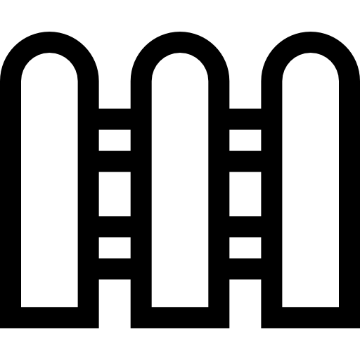 フェンス Basic Straight Lineal icon