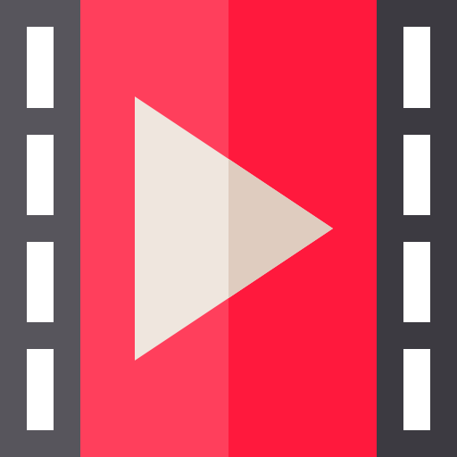 Youtube Basic Straight Flat icon