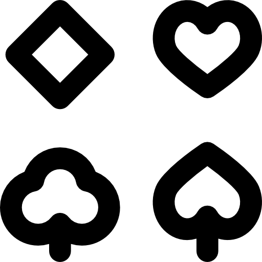 póker bqlqn Lineal icono
