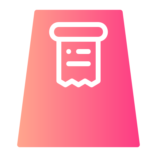 Take away Generic gradient fill icon