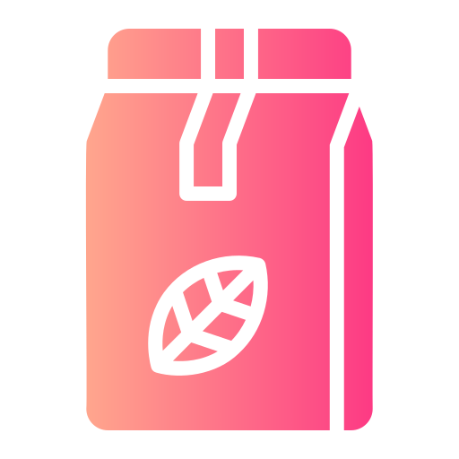Tea bag Generic gradient fill icon