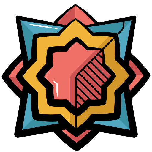 Mandala Generic color hand-drawn icon