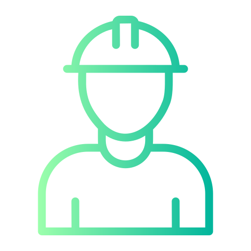 Constructor Generic gradient outline icon