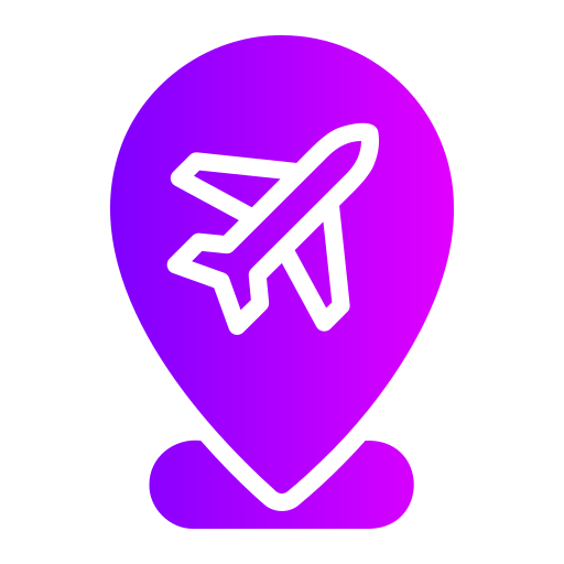 공항 Generic gradient fill icon