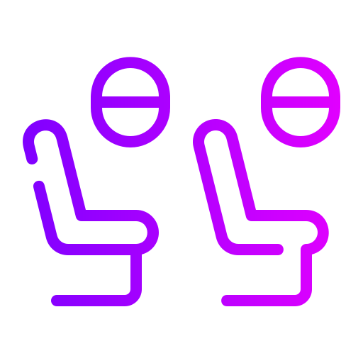 assentos Generic gradient outline Ícone