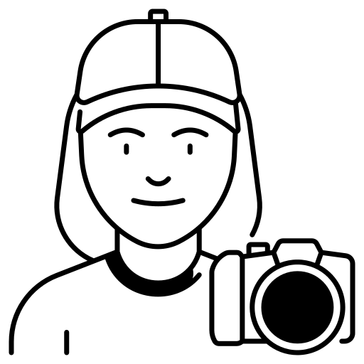 사진 작가 Generic black fill icon